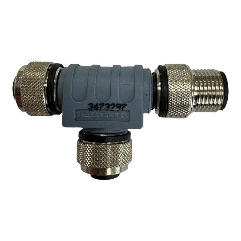 SBO-02F12-SM1 Sick SBO Series M12 Tee Connector for Use with Sensors