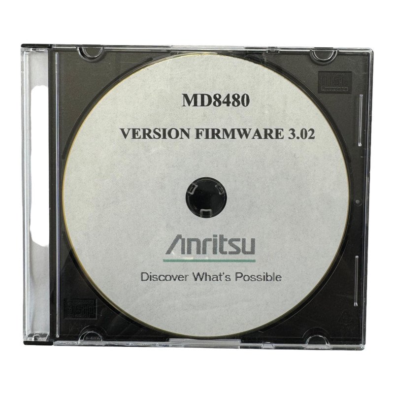 MD8480 Anritsu Version Firmware 3.02