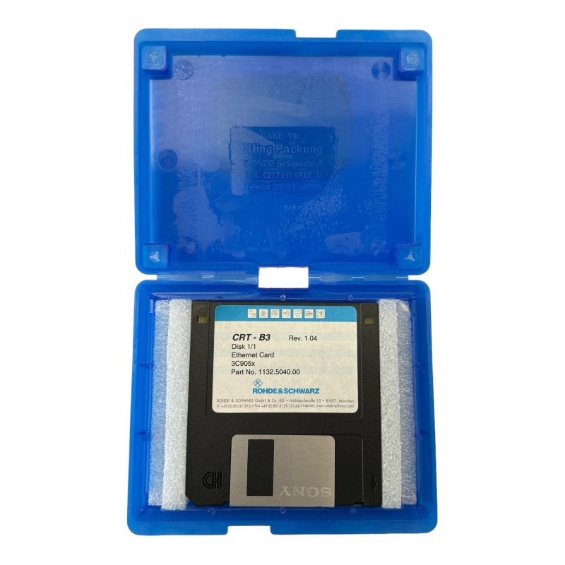 1132.5040.00 CRT-B3 Rohde Schwarz Software Programm