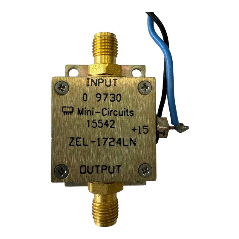 ZEL-1724LN Mini Circuits Low Noise Amplifier 1700-2400Mhz 5996-01-450-0781