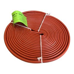 AE102/624 AS1072-7SIL-FG Aeroquip Silicone Heat Shield Hose Insulation Length:35ft 5640-12-304-9132