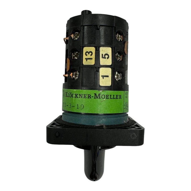 T1-3-19 Klockner Moeller Rotary Switch 5930-12-184-8621