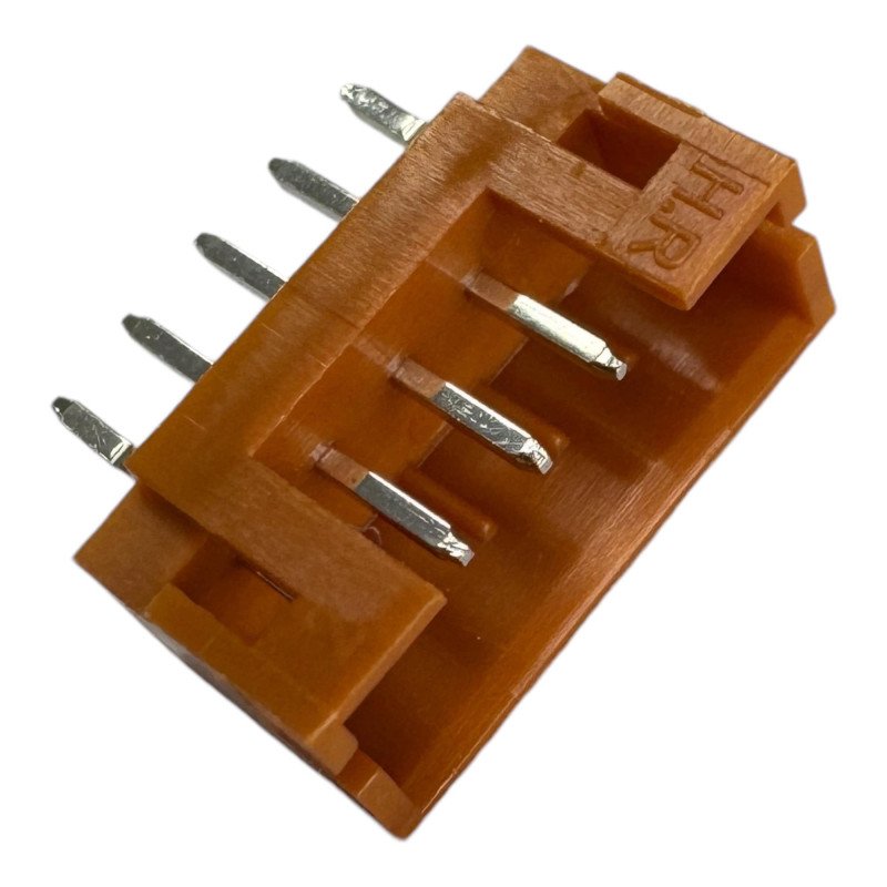 2007S-05TR-L Amtek Board Connector 5 Contacts 1 Row 0.079 Pitch