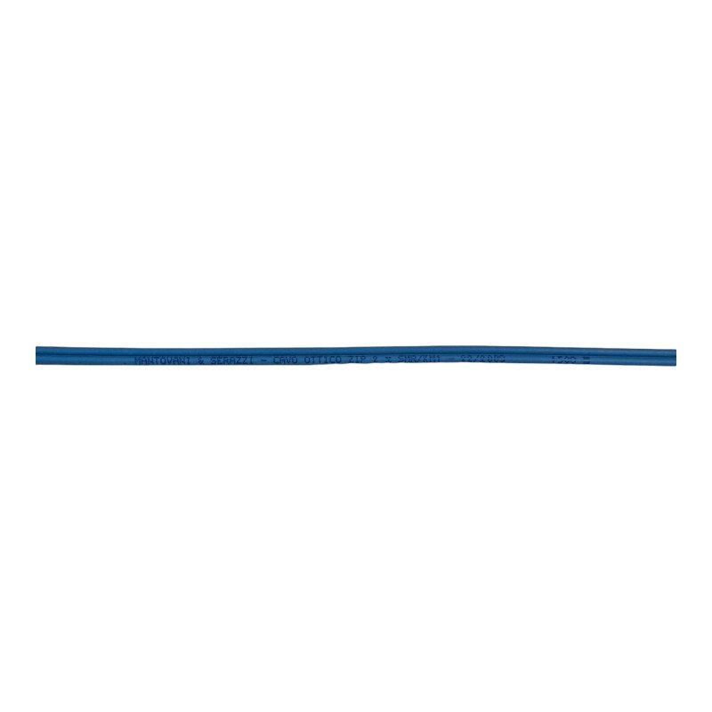 Mantovani Serazzi FZT02SM9/KM SMR Fibre Optic Optical Cable Duplex 2x 9/125 Easy Strip Blue Ø2.0mm 1 Meter