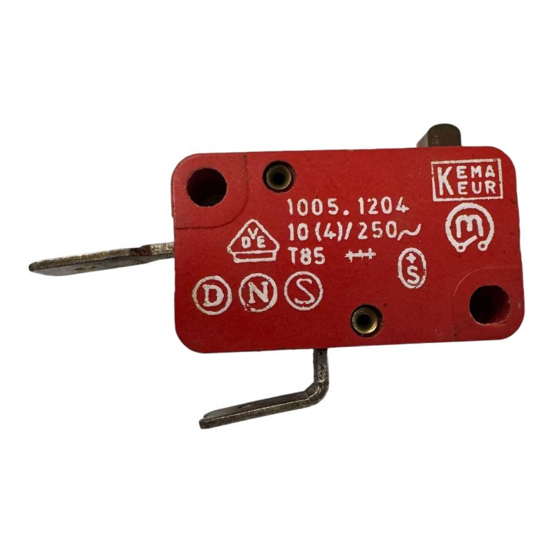 1005.1204 KEMA-KEUR Snap Action Microswitch SPST 10A 125/250Vac