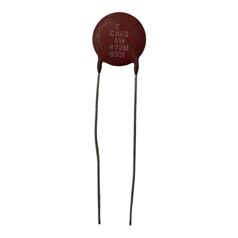 CK62AW472M Erie Ceramic Disk Capacitor 4.7nf 4700pf 15x2.5mm