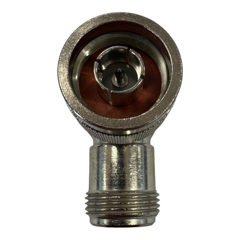 3258 Coaxial Adaptor N Type Male to Female Right Angle