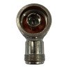 3258 Coaxial Adaptor N Type Male to Female Right Angle