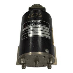 042-B12347Y-A2C-4C1 Loral Coaxial Relay Switch 24Vdc 50Ohm SMA 4-Way