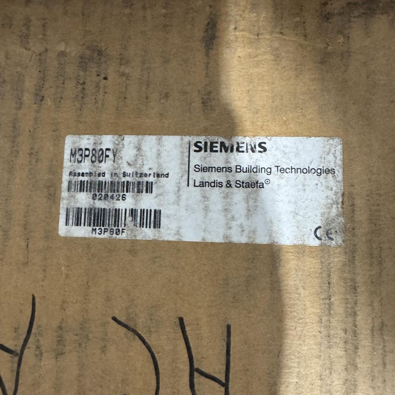 M3P08FY Siemens Flange Magnetic Valve 120°C 24 VAC