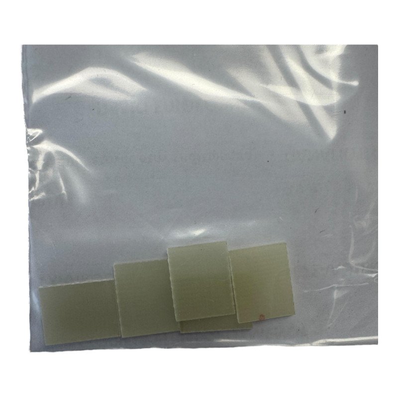 43710125-601 Insulator - Isolator Plate 13x10x1mm 5970-12-199-6257 QTY:5