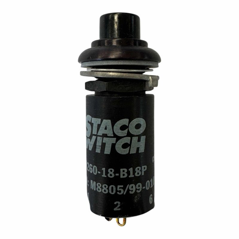 302690-18-B18P M8805/99-010 Staco Switch Pushbutton 5930-00-457-8358