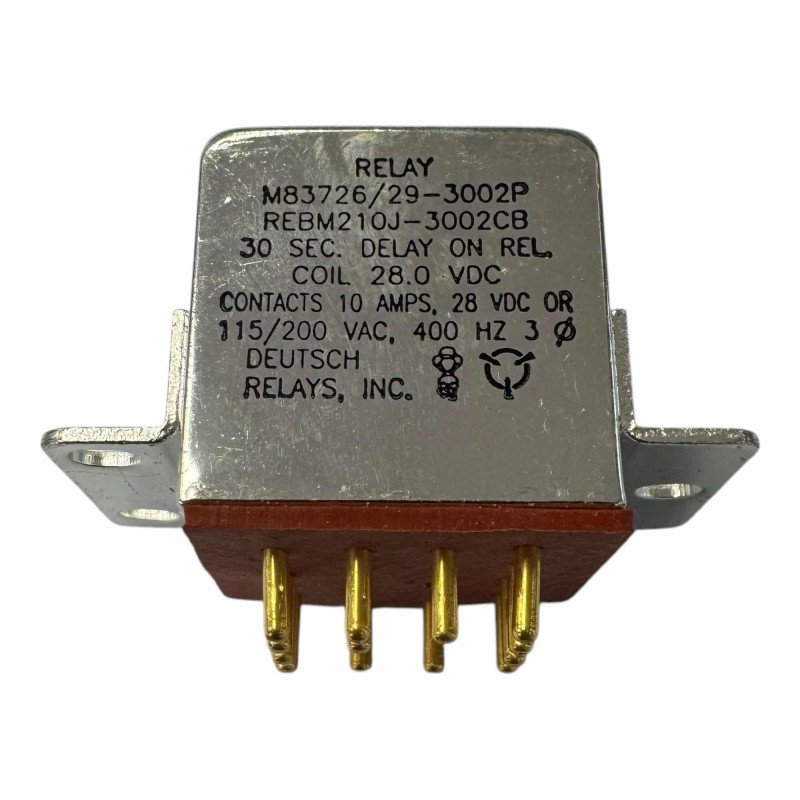 M83726/29-3002P Deutsch Off-Delay Relay DPDT 5945-01-327-1164