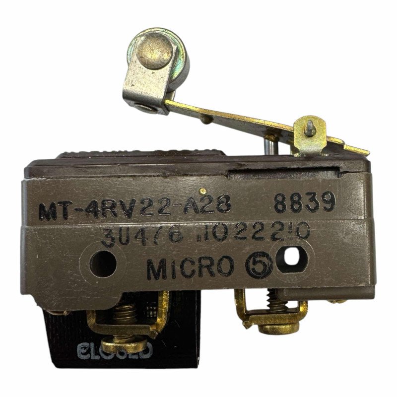 MT-4RV22-A28 Micro Switch Snap Action Switch SPDT 10A 125VDC/VAC 5930-00-856-7594