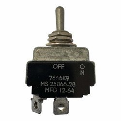 7666K9 MS25068-28 C-H Toggle Switch 5930-00-655-1506