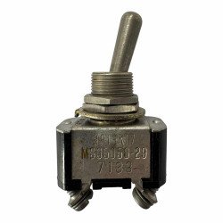8813K17 MS35058-29 C-H Toggle Switch ON-(OFF) SPST 5930-00-655-1521