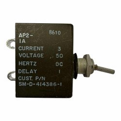 81541-AP2-1A SM-D-414386-1 Airpax Circuit Breaker 3A 5925-00-118-1098