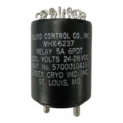 MHX-6237 5700010415-1 Relay Electromagnetic 24-28Vdc 5A 6PDT 5945-00-071-6963