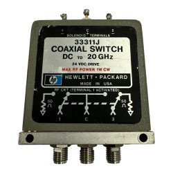 33311J HP Coaxial Switch DC-20Ghz 24VDC SP2T SMA