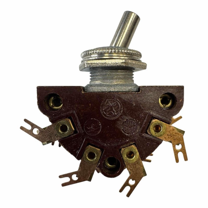 3657 Toggle Switch Mil Spec For Braun CSV13 Front Panel