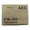 910-341-226-00 AEG Thermal Overload Relay