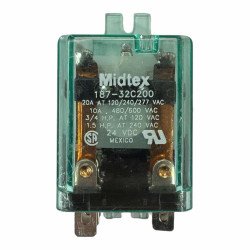 187-32C200 Midtex Relay Electromagnetic 5945-01-198-6228