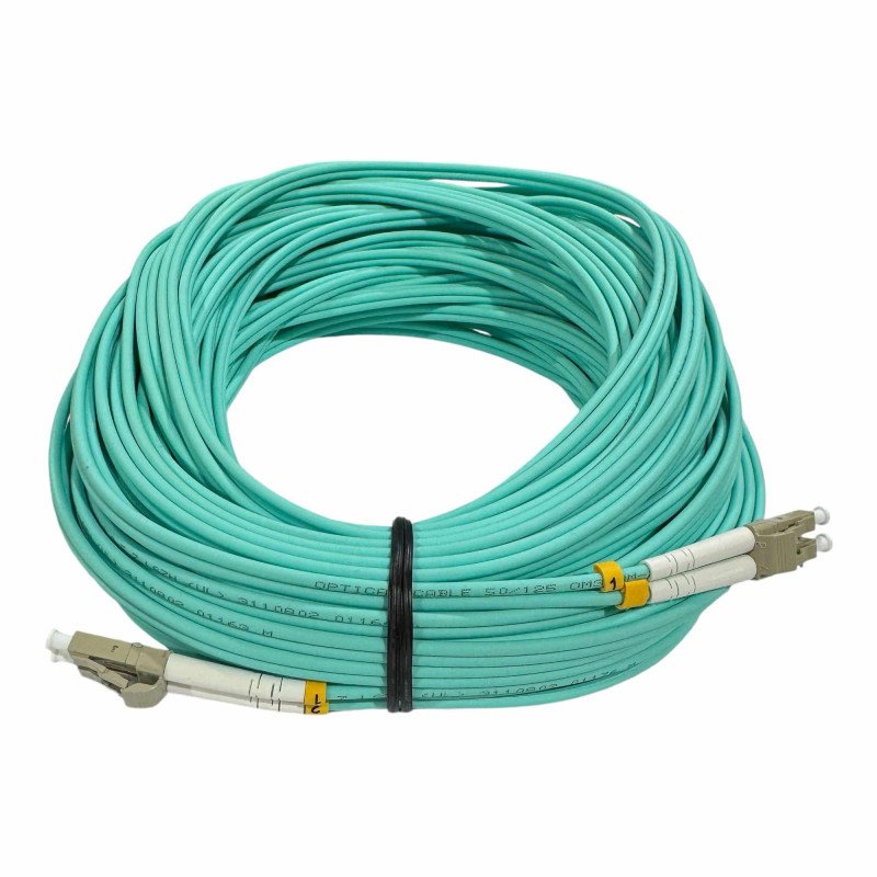 GM02K91-91/30 Fiber Optic Cable 50/125 LSZH Duplex LC Length: 30meters