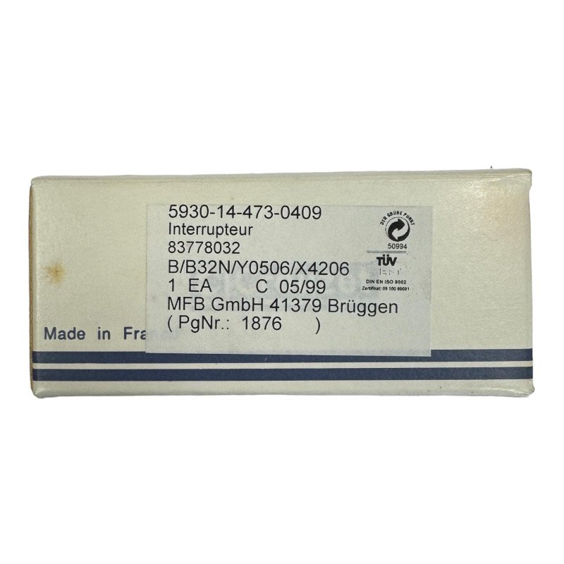 83778032 Crouzet SP3348 Microswitch 5930-14-473-0409