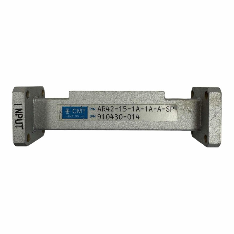 AR42-15-1A-1A-A-SP CMT Waveguide Fixed Attenuator WR-42 WR42 UBR-UBR 15db