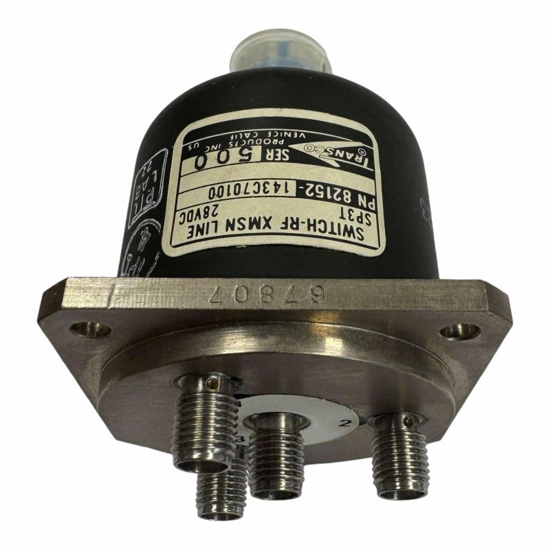 82152-143C70100 Transco Coaxial Relay Switch SP3T SMA 28Vdc