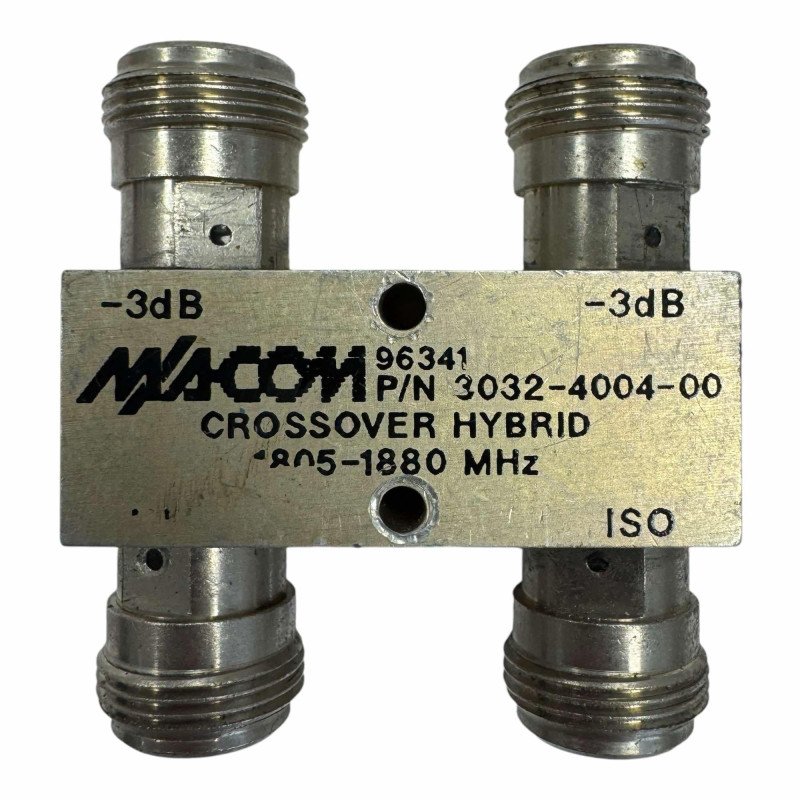 3032-4004-00 Macom Crossover Hybrid Coupler RF 1805-1880Mhz N type