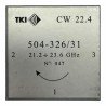 504-326/31 TKI Waveguide Circulator 21.2-23.6Ghz CW 22.4Ghz WR-42