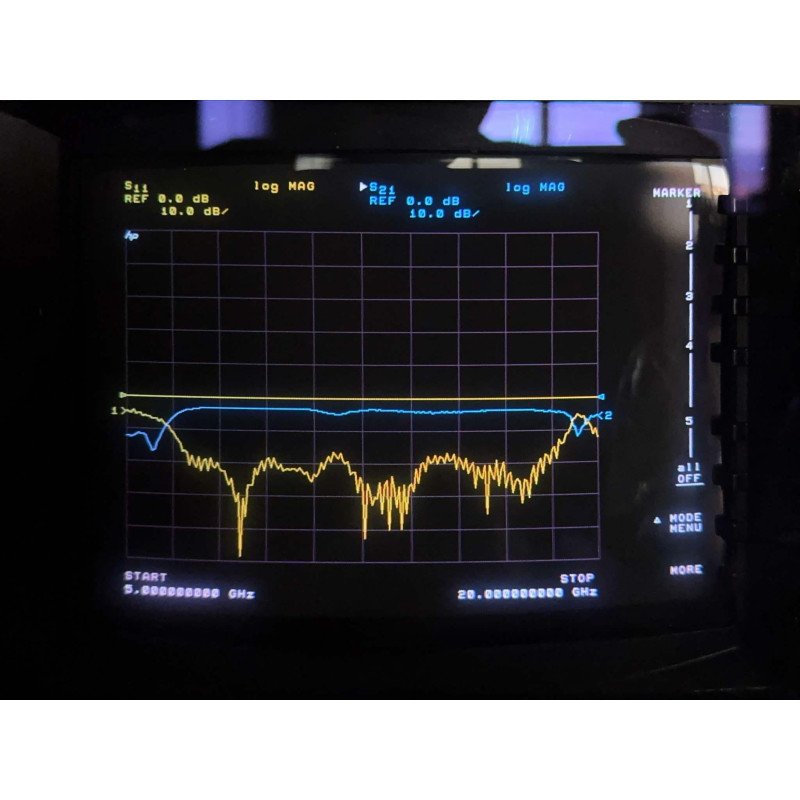 2JC8018 WML Coaxial Isolator 8000-18000Mhz Ins.L.max 1db Isol.min.18db SMA