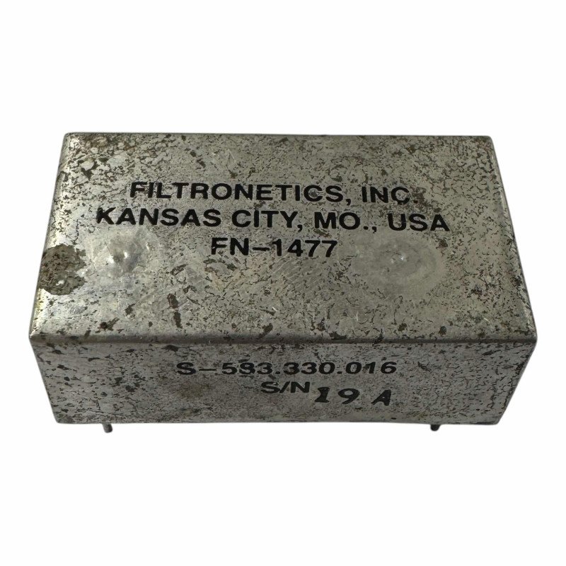 S.593.330.016 FN1477 FN-1477 Filtronetics Filter RF