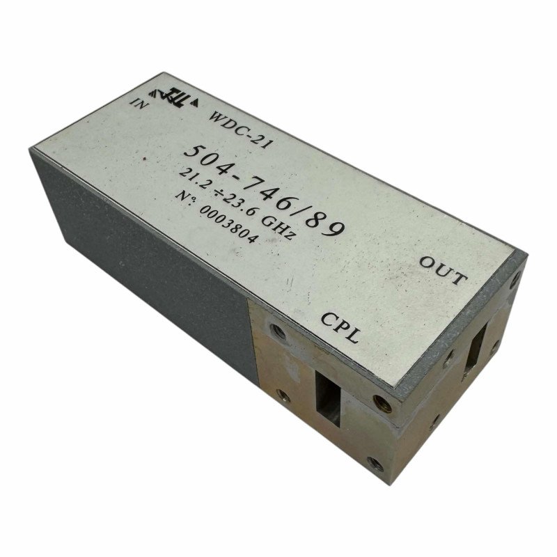 504-746/89 TIL Waveguide Directonal Coupler 21200-23600Mhz