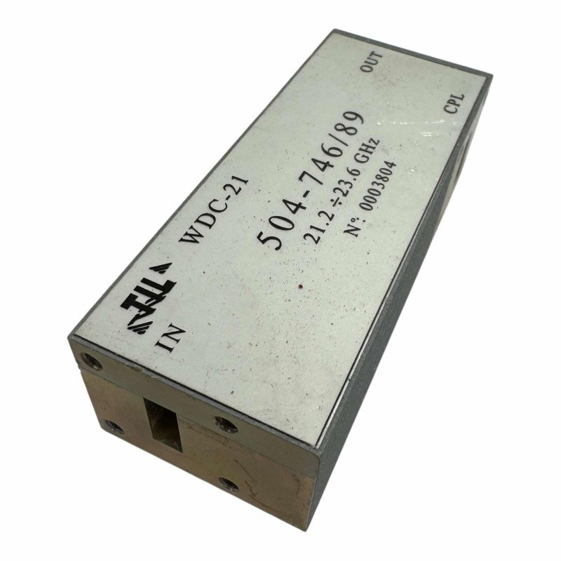 504-746/89 TIL Waveguide Directonal Coupler 21200-23600Mhz