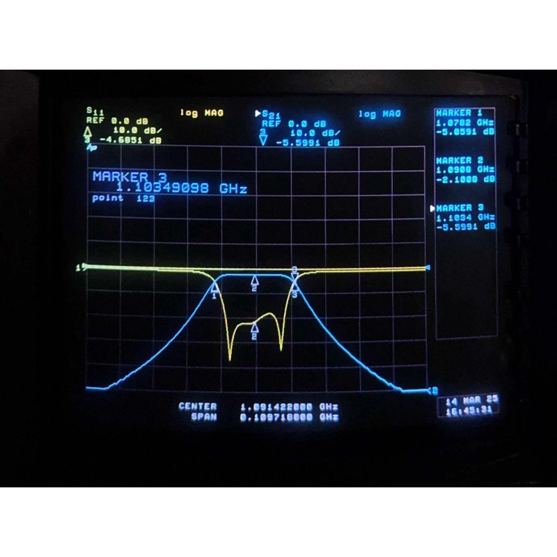 347284-A1 Selenia Bandpass Preselector Filter SMA(f) 1080-1100Mhz