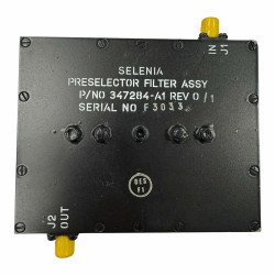 347284-A1 Selenia Bandpass Preselector Filter SMA(f) 1080-1100Mhz