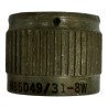 M85049/31-8W Sunbank Circular Mil Spec Connector Grommet Nut