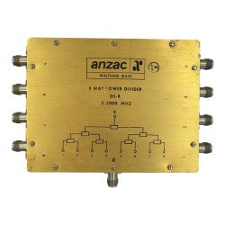 DS-8 Anzac Power Splitter Combiner 8 Way TNC(f) 2-2000Mhz