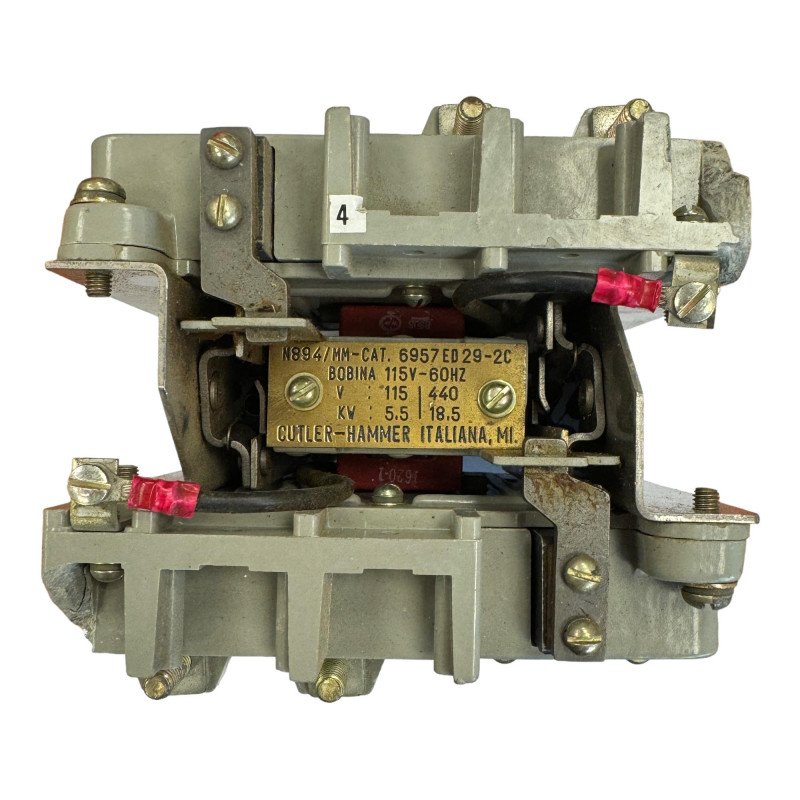 6957ED29-2C Cutler Hammer Electromagnetic Relay 5945-01-213-8358