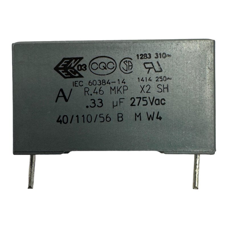 Arcotronics Film Capacitor MKP 0.33uf 330nf 275VAC 18x7.5x13.5mm