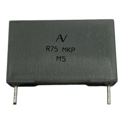 Arcotronics Film Capacitor R75 MKP 1J 1000nf 160Vac 26x15.5x7mm