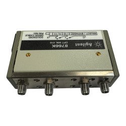 8766K Agilent Coaxial Switch Multiport Coaxial Switch, DC to 26.5 GHz, SP3T OPT 008 016