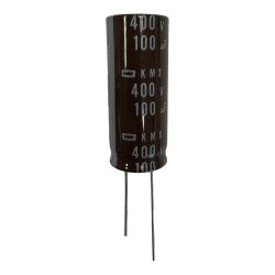 Nippon Electrolytic Capacitor Radial 100uf 400V 105C KMX 40x16mm