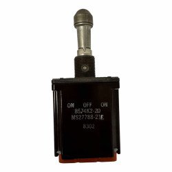 MS27788-21E Cutler Hammer Mil Spec Toggle Switch DPDT ON-OFF-ON