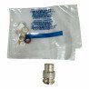 M3912/26-0101 Kings RF Connector TNC (m) Straight Clamp Silver Plated
