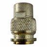 M3912/26-0101 Kings RF Connector TNC (m) Straight Clamp Silver Plated