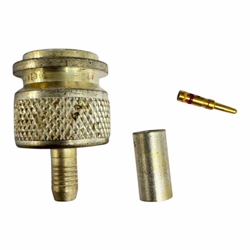 M39012/26-0503 Kings RF Connector TNC (m) Straight Crimp Plug For RG223 RG142 Cable