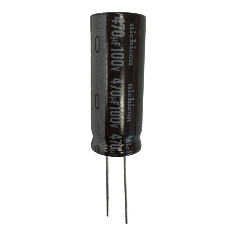 Nichicon Electrolytic Capacitor Radial 470uf 100V 105C PM(M) 40x16mm